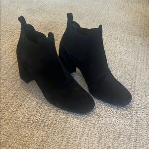 Black Suede Ankle Boots